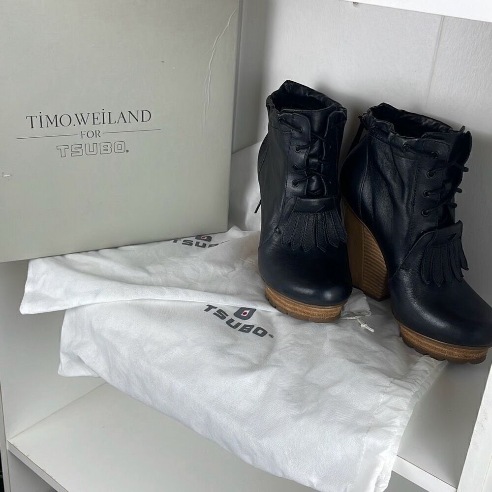 Timo Weiland for Tsubo Royse Black Boots 7 - Picture 7 of 11